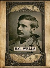 H.G WELLS PORTRAIT  WITH