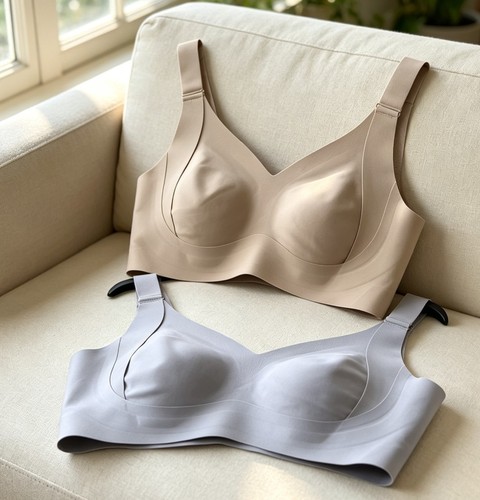 New non wired comfort bras - new,