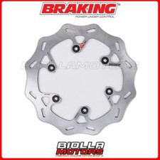 YA52RID REAR BRAKE DISC RIGHT BRAKING YAMAHA YZ FX 250 2017 - FIXED WAVE -