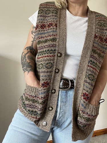 Vintage fairisle fisherman - vintage,