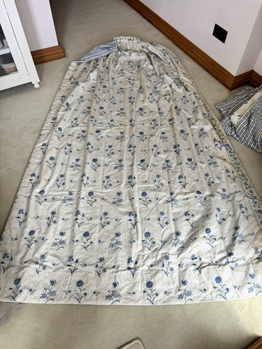Blue white floral and - floral,