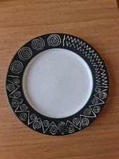 Habitat Japan Scraffito Design Side Plates 19.5cm Price is for each one