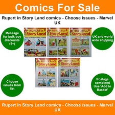 Rupert in Story Land comics -