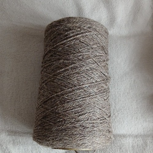 Brown marl brora wool - cone, and