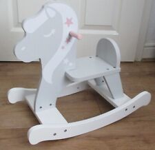 Little Town Wooden Rocking Horse for Dolls.