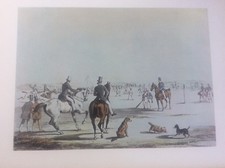 Print Cricket at Bullingdon Green /Club Summers afternoon Lithograph Ryman 1850 