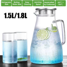 Glass Pitcher Water Jug