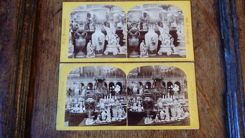 1862 antique stereoview - 2x,