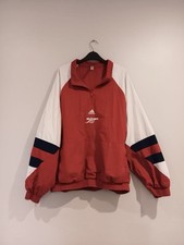 Arsenal Adidas 22/23 Men’s Adult Retro Icons Red Quarter Zip Top Jacket XL 