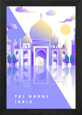 Taj Mahal Framed Wall Art
