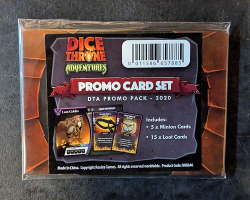Dice throne adventures promo - dice,