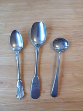 3x Vintage Epns Small Spoons