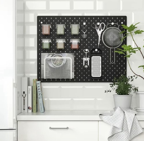 Ikea skådis pegboard black - skÅdis,