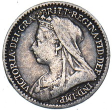 1899 Maundy Penny - Victoria