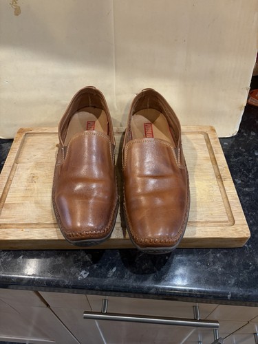 Pikolinos brown tan leather - brown,