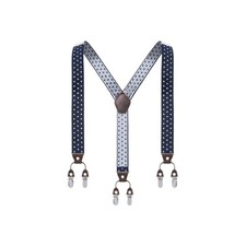 New Adult Men's 6 Clip Suspenders Adjustable Elastic Y-Shaped Formal Wear No Box