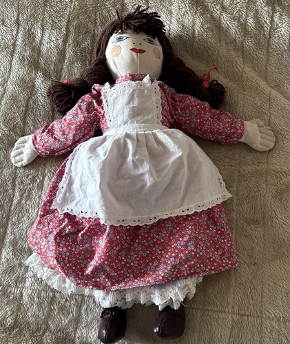 Vintage cloth rag doll - vintage,