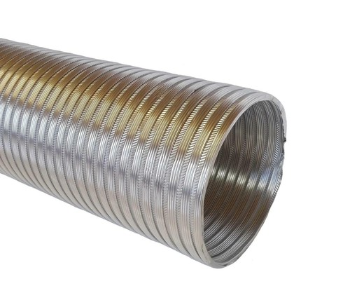 Aluminium flexible hose - aluminium,