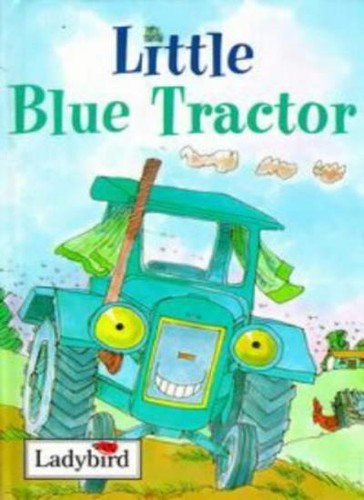 Little blue tractor - tractor, (ladybird
