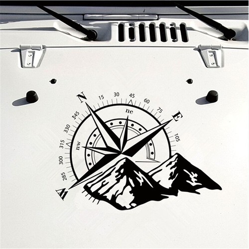 Diy black compass graphics - black,
