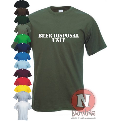 Beer disposal unit shirt - beer,