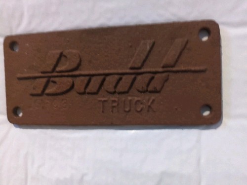 Genuine budd truck cast - truck,