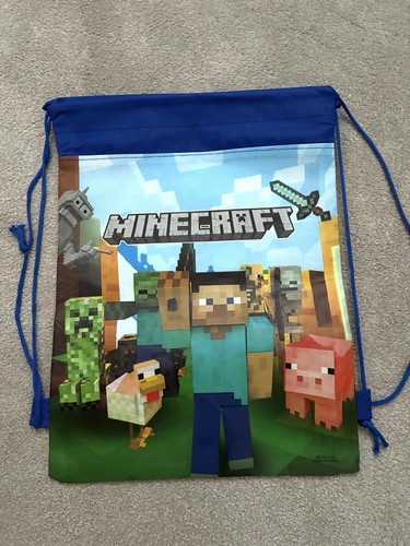 Minecraft drawstring bag x - bag,