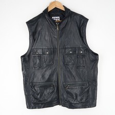 Vintage Black Leather