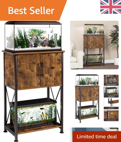 Gallon fish tank - gallon, stand