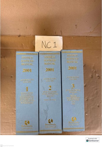 Stone justices manual 2001 - justices',