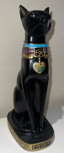 Egyptian cat statue - egyptian,