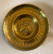 Antique Brass Charger Bowl