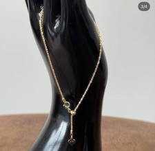 18ct Duotone Solid Gold Bracelet