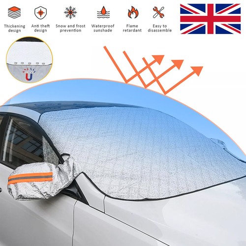 Magnetic car windscreen cover - magnetic,