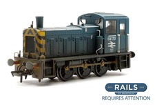 BACHMANN 'OO' GAUGE 31-365 BR BLUE 0-6-0 CLASS 03 SHUNTER 03170 LOCO *WEATHERED