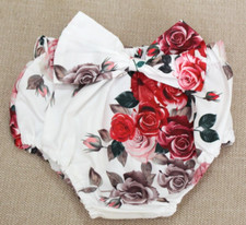 Roses BLOOMERS WITH BOW Baby