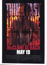 Die Hard 2 Movie Postcard v2