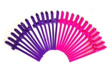 24 Pink Purple Willy Straws