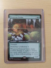 Evercoat Ursine Rare, Bloomburrow Commander #064, MTG Magic The Gathering
