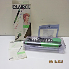 Vintage Clairol Technique Styling Wand – Green with Original Box, Manual & Cert