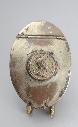 Antique georgian oval copper - antique,