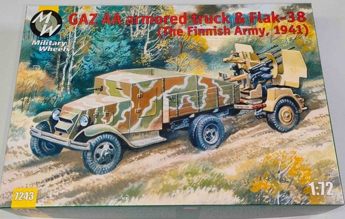 Gaz armored truck flak - +,