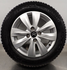 CITROEN C3 MK2 15" SILVER ALLOY WHEEL KUMHO TYRE 185/65R15 9685691980