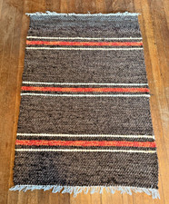 Swedish Hand Made Wool/Rag Rug