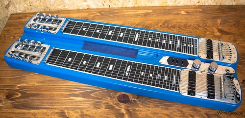 Guyatone vintage double neck - guyatone,