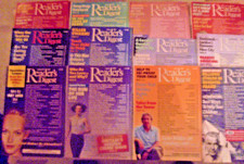 12 VINTAGE READERS DIGEST MAGAZINES SET OF 10 FROM 1997 IN EXCELLENT CONDITION