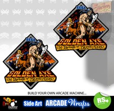 Golden Axe Arcade Side Artwork