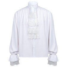 Men’s Vintage Ruffle Shirt