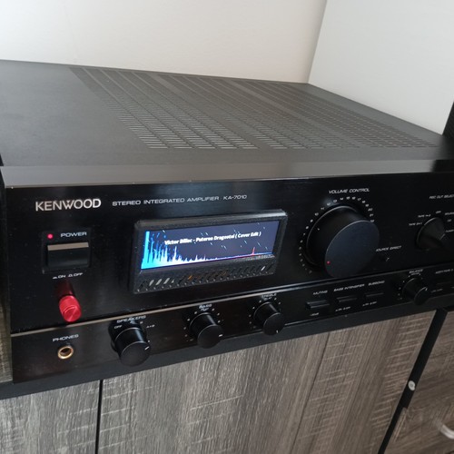Kenwood 7010 amp customised - kenwood,