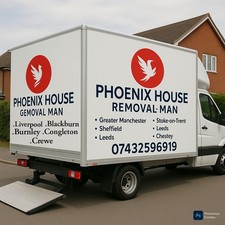Man and van hire house - and,